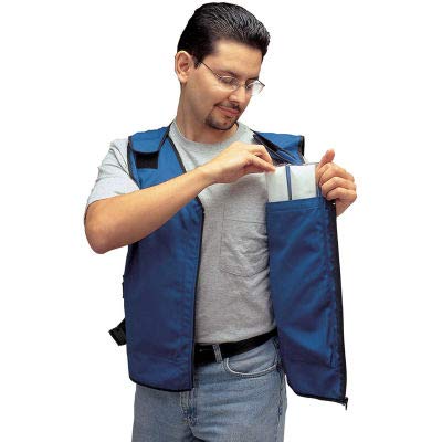 Allegro 8413-05 Standard Cooling Vest with Cooling Inserts - 2X-Large Size for Hot Weather & Outdoor Activities - Ideal for Construction, Sports & Heat Relief