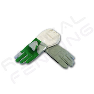 RF PR Prieur Electric Sabre Glove - Premium Leather & Lamé Fencing Glove for Competitive Fencing & Training - Ideal for Fencers & Dueling Enthusiasts