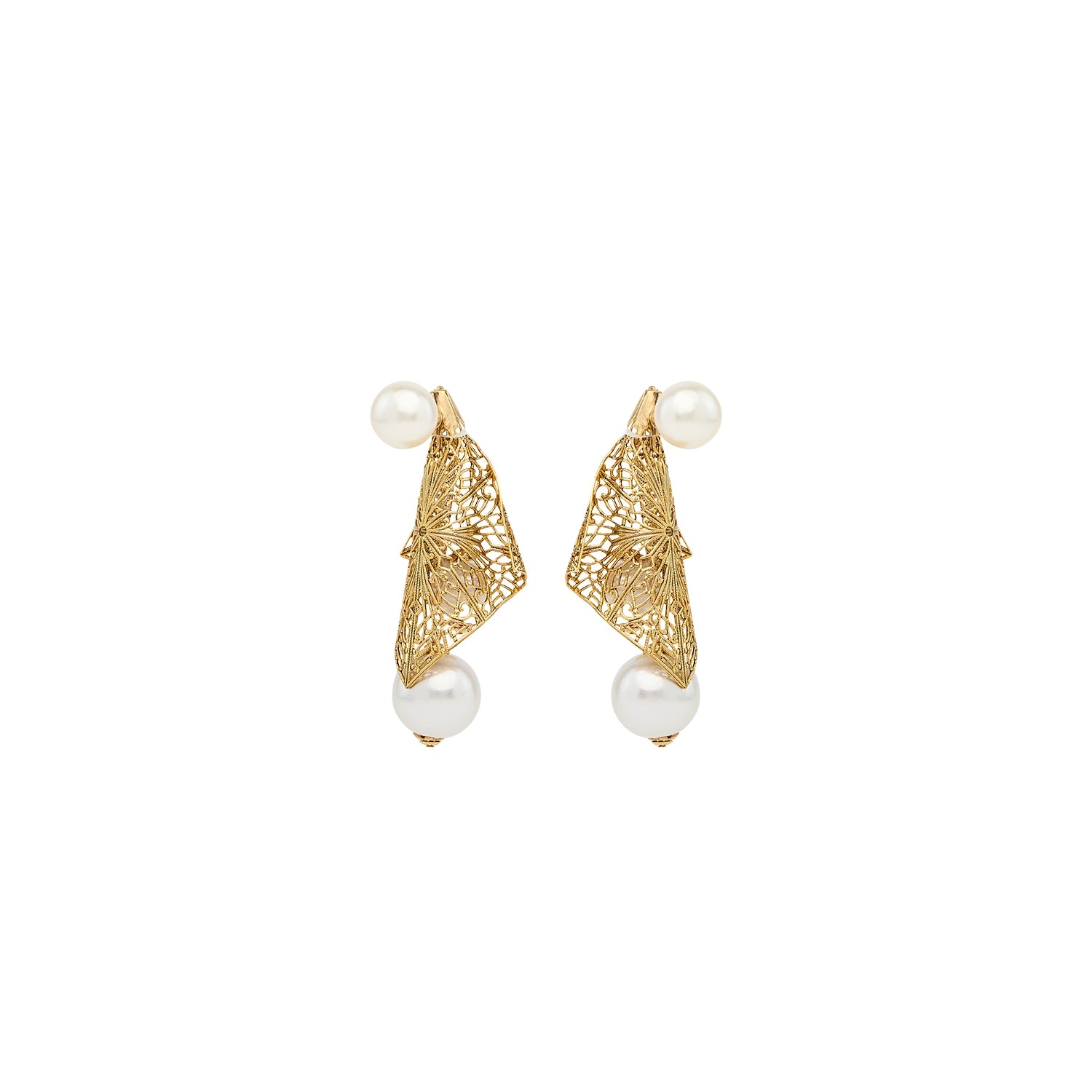 APOLLINE EARRINGS - Elegant Gold Hoop Earrings for Women | Hypoallergenic & Lightweight | Perfect for Parties, Weddings & Everyday Wear