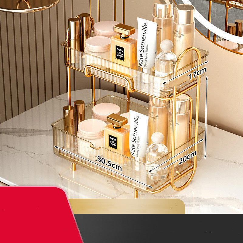 Premium Skin Care Organizer - Bathroom & Toilet Storage Shelf for Cosmetics, Makeup, and Beauty Products | Perfect for Vanity, Shower, and Spa Organization