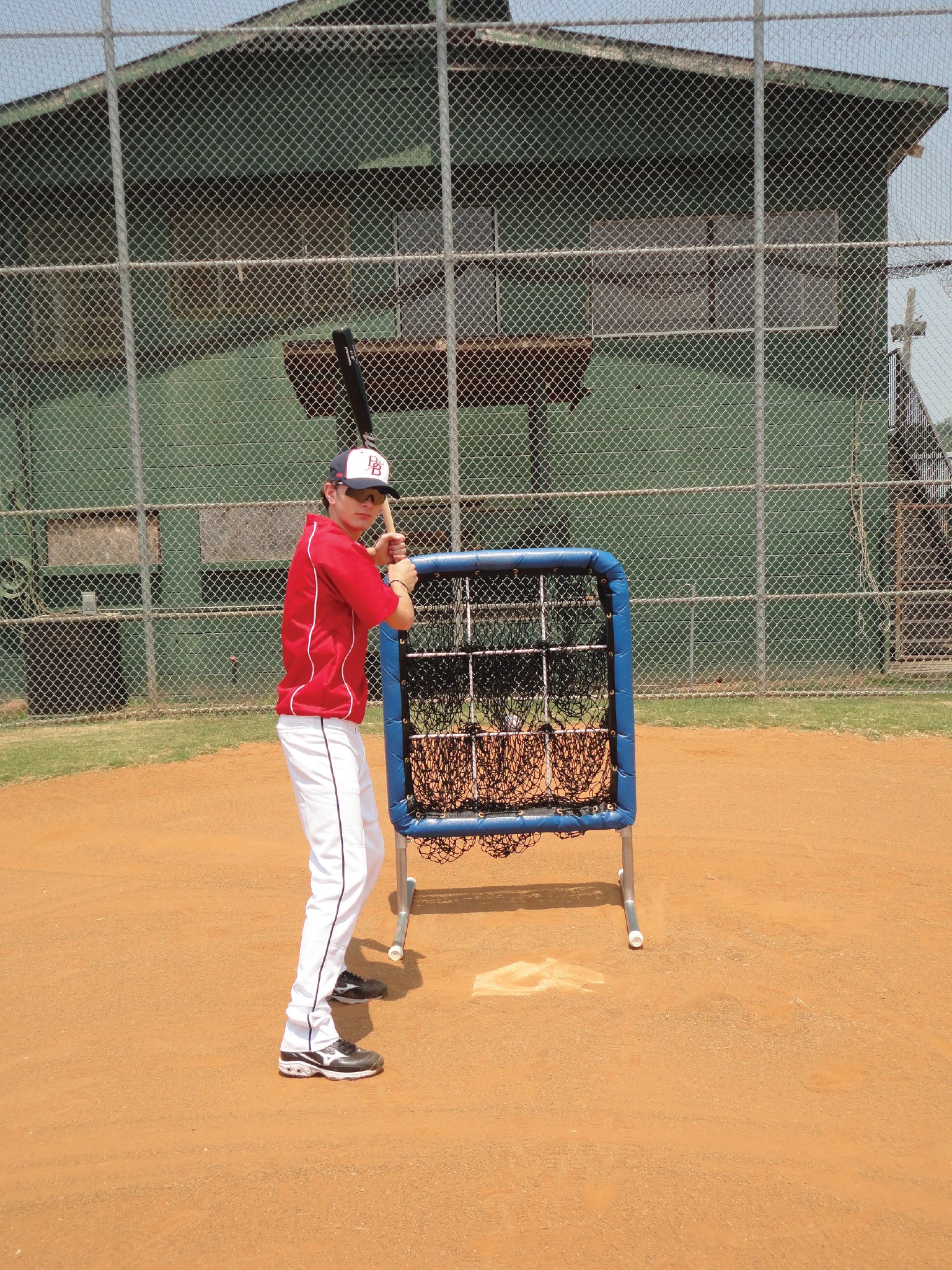 Pitchers Pocket® The Original 9 Hole Pitching Net for Baseball & Softball Training | Portable Pitching Target for Backyard, Field & Indoor Practice | Improve Accuracy & Pitching Skills