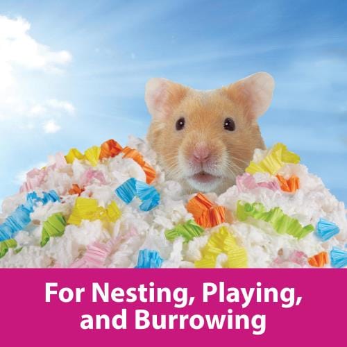 Kaytee Clean & Cozy Confetti Small Animal Bedding - Soft, Absorbent & Odor Control for Hamsters, Guinea Pigs & Rabbits | Perfect for Cages & Nesting Areas