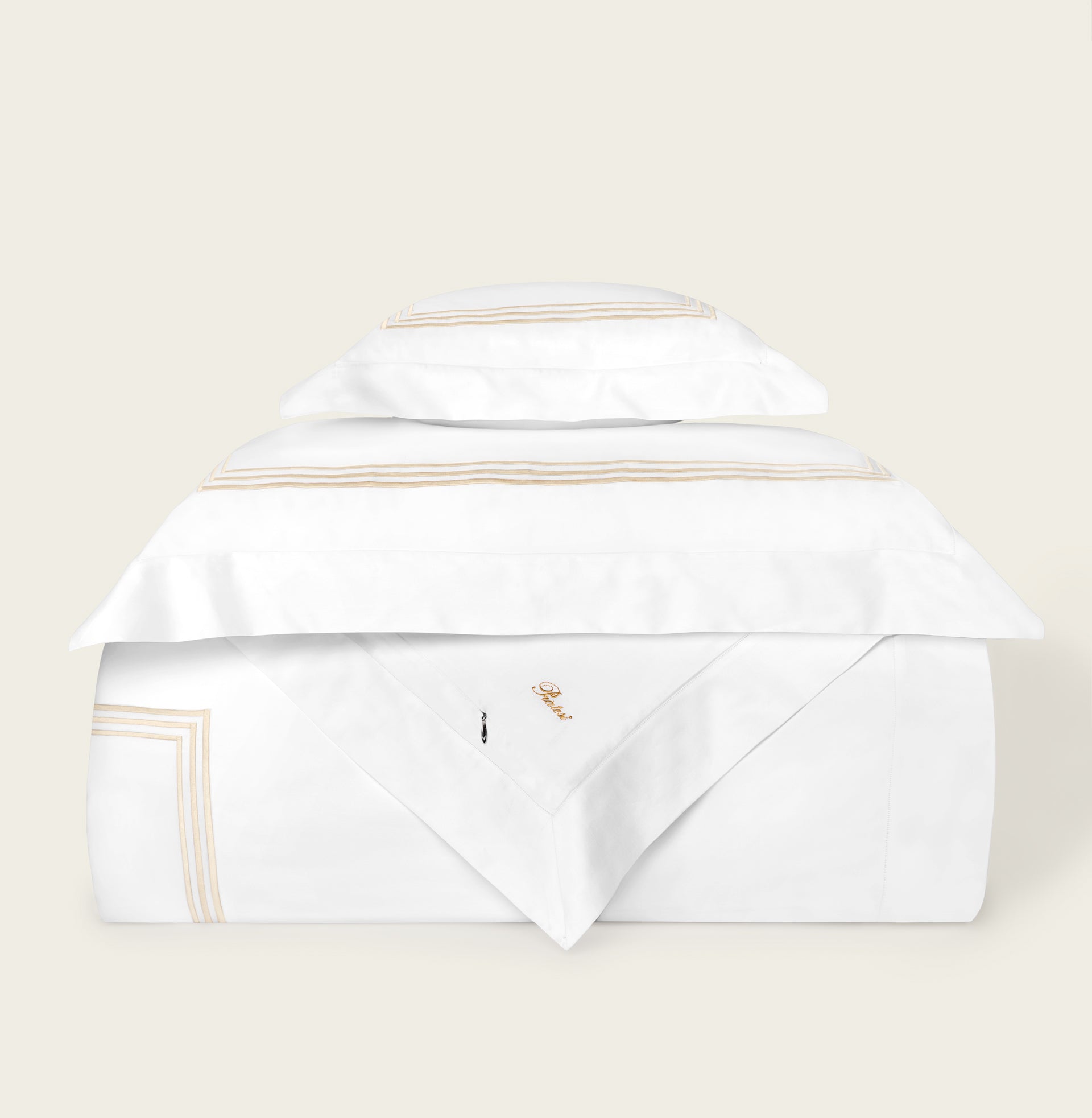 Tre Righe Splendore Luxury Duvet Cover Set - Soft & Breathable Bedding for Comfortable Sleep - Perfect for Master Bedroom, Guest Room & Hotel Decor