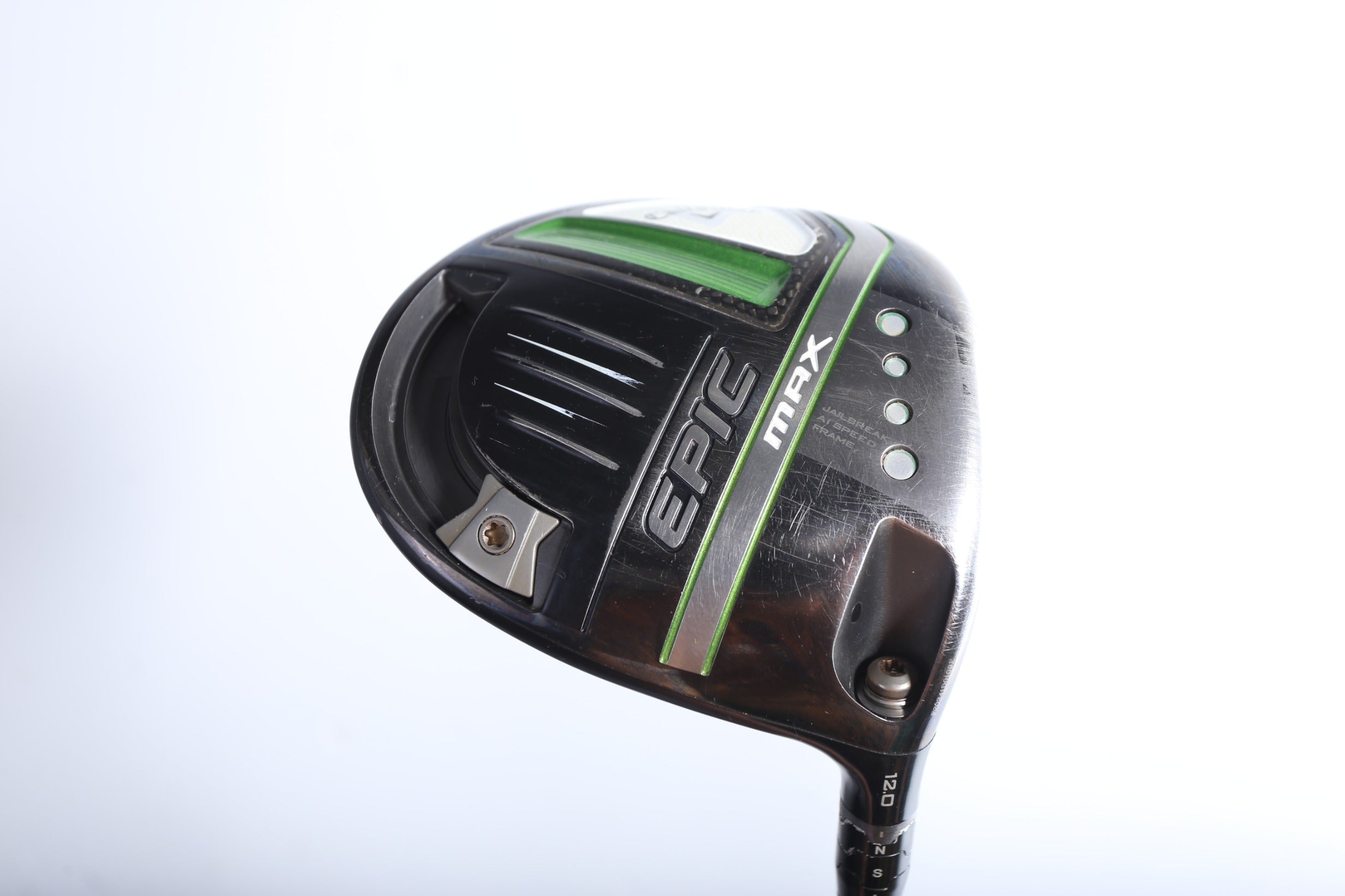 Used Callaway Epic MAX Driver 12° Senior Flex Mitsubishi C6 Series Right Hand - Perfect for Senior Golfers & High Handicap Players on the Course