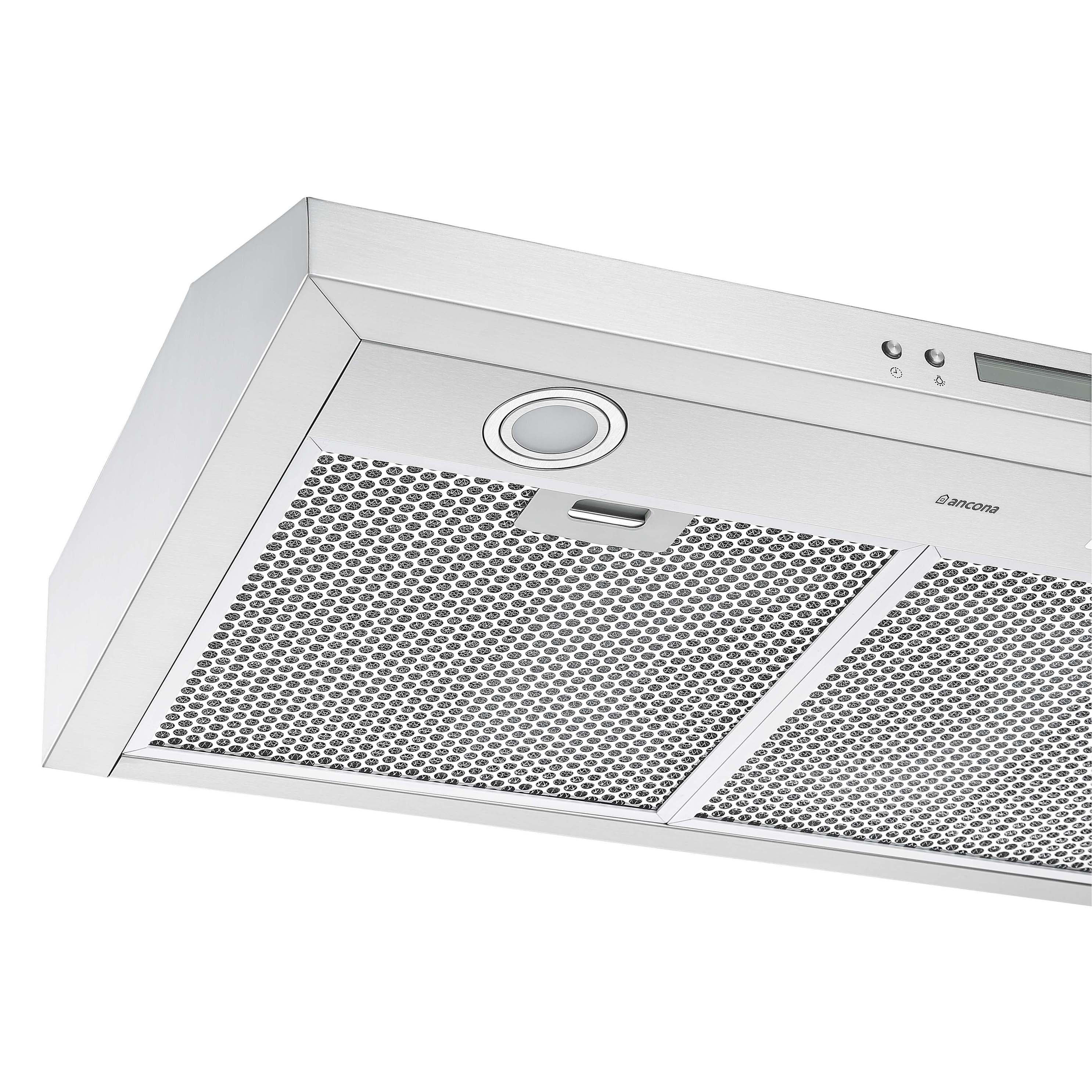30 Inch Slim Under Cabinet Range Hood - SHD30 Stainless Steel Kitchen Vent for Smoke & Odor Removal - Perfect for Small Kitchens & Apartments