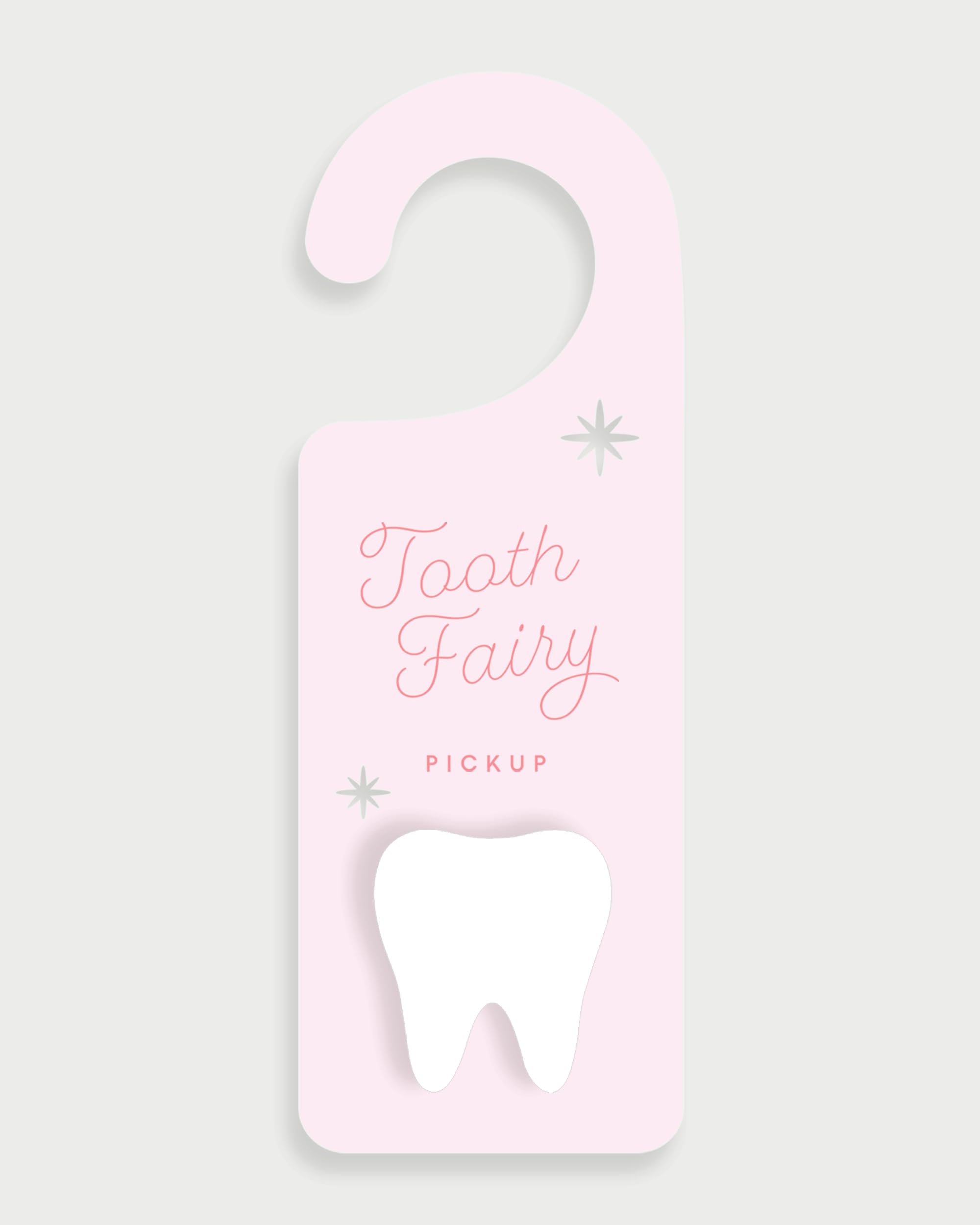 Tooth Fairy Door Hanger with Money Holder - Magical Tooth Collection Box for Kids | Perfect Bedroom Decor & First Tooth Keepsake Gift