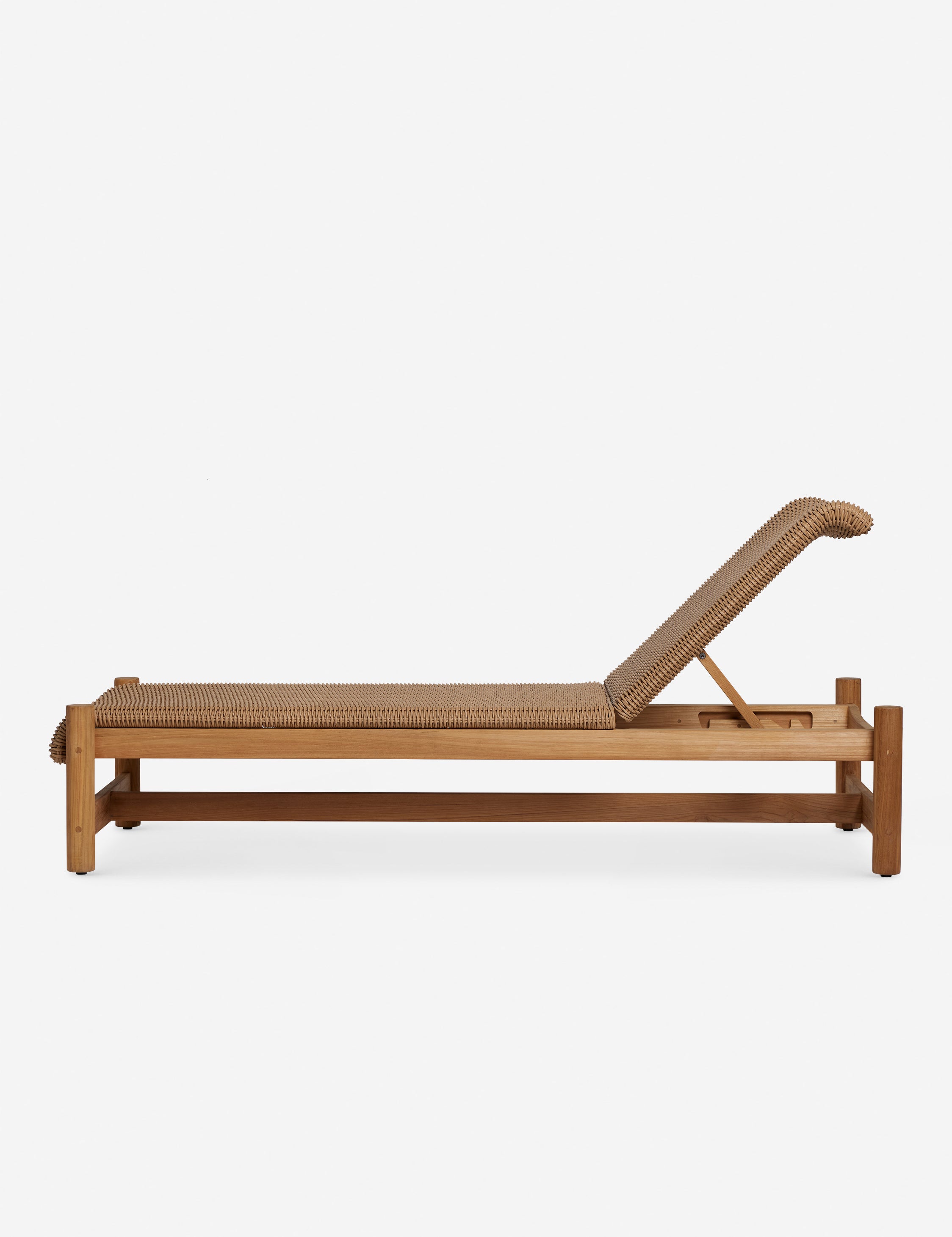 Gally Indoor Outdoor Chaise Lounge Chair - Waterproof Wicker Patio Furniture for Poolside, Garden, Deck, and Backyard Relaxation