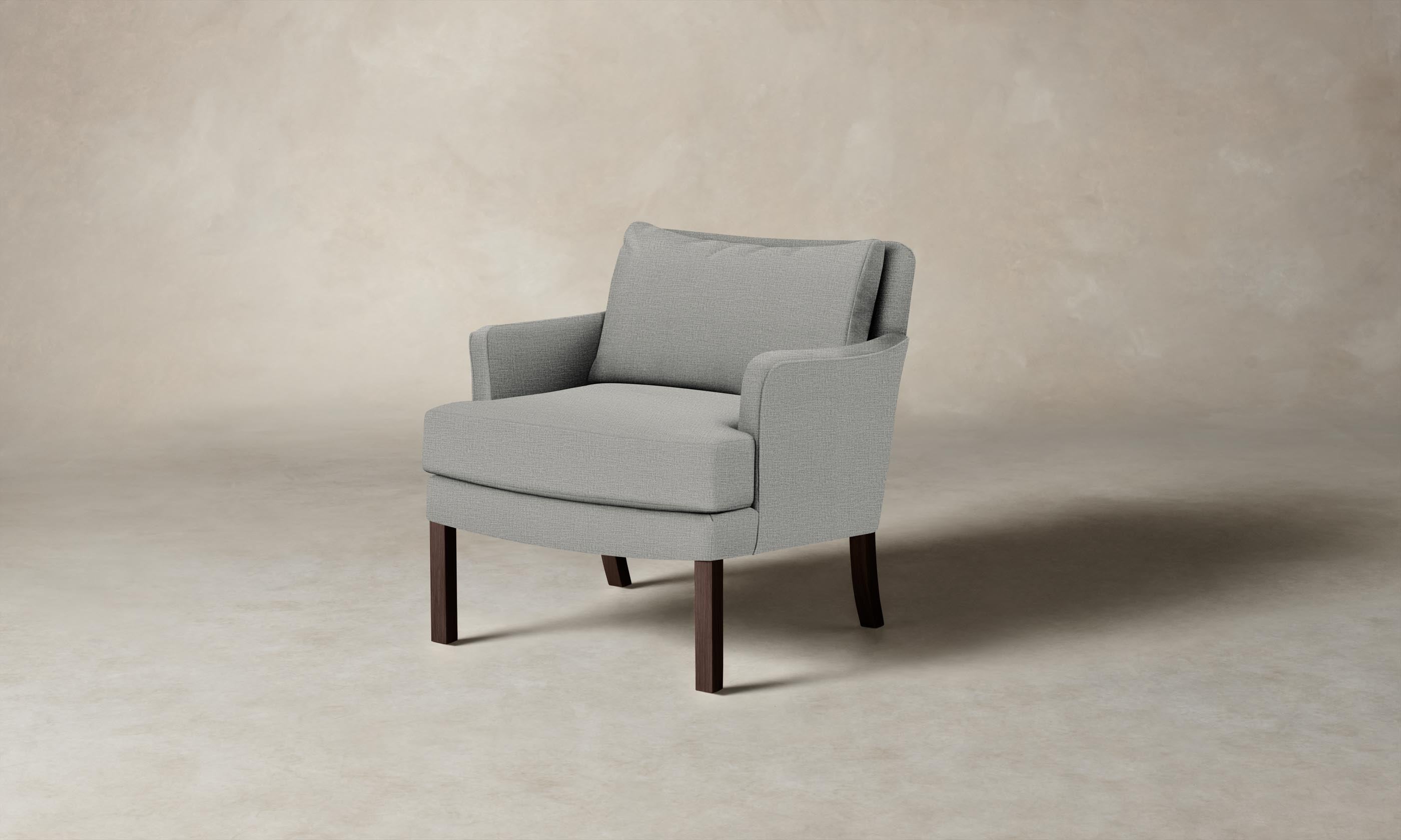 Kaye Performance Woven Chenille Chair - Water-Resistant & Durable for Outdoor & Indoor Use - Perfect for Patio, Garden, and Living Room Decor