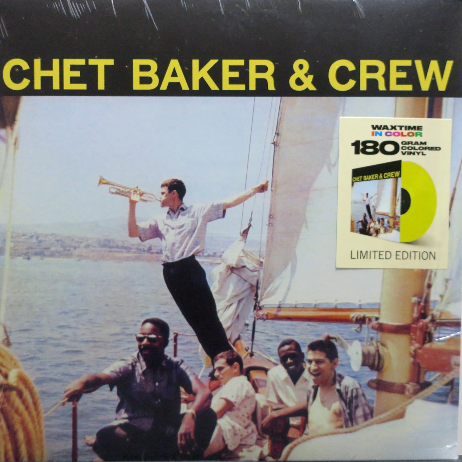 Chet Baker 'And Crew' 180 Gram Vinyl LP Record - Jazz Music for Home Listening & Vinyl Collection