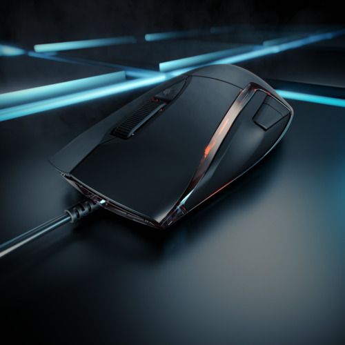 CHERRY MC 3.1 RGB Wired Gaming Mouse with 16000 DPI, 7 Programmable Buttons - Perfect for FPS, MOBA & MMO Games - Ergonomic Design for PC & Laptop Gaming