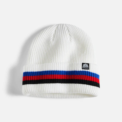 Autumn 2025 Simple Cuff Beanie Hat - Soft Knit Winter Beanie for Women & Men - White - Perfect for Cold Weather, Outdoor Activities & Fashion Accessories