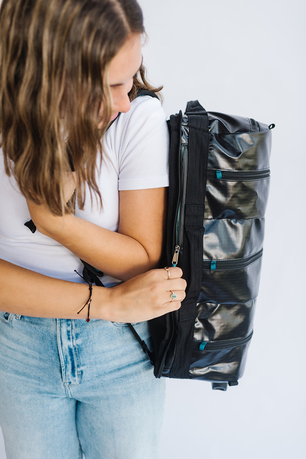 Sleek Vik Convertible Trolley Roller Bag - Expandable Carry-On Luggage with 360° Wheels for Travel, Business & Weekend Getaways | Perfect for Airplane, Train & Road Trips