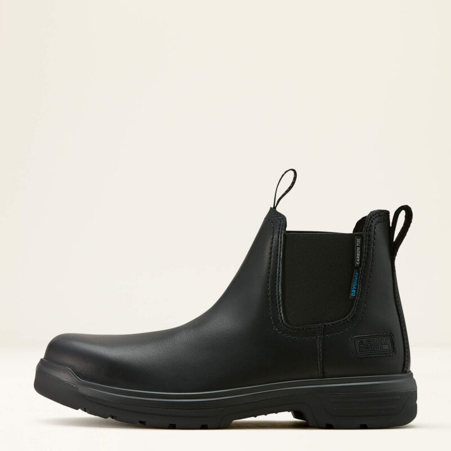 Ariat Men's Turbo 6 Waterproof Carbon Toe Chelsea Work Boots - Slip Resistant & Comfortable for Construction, Farming & Outdoor Work