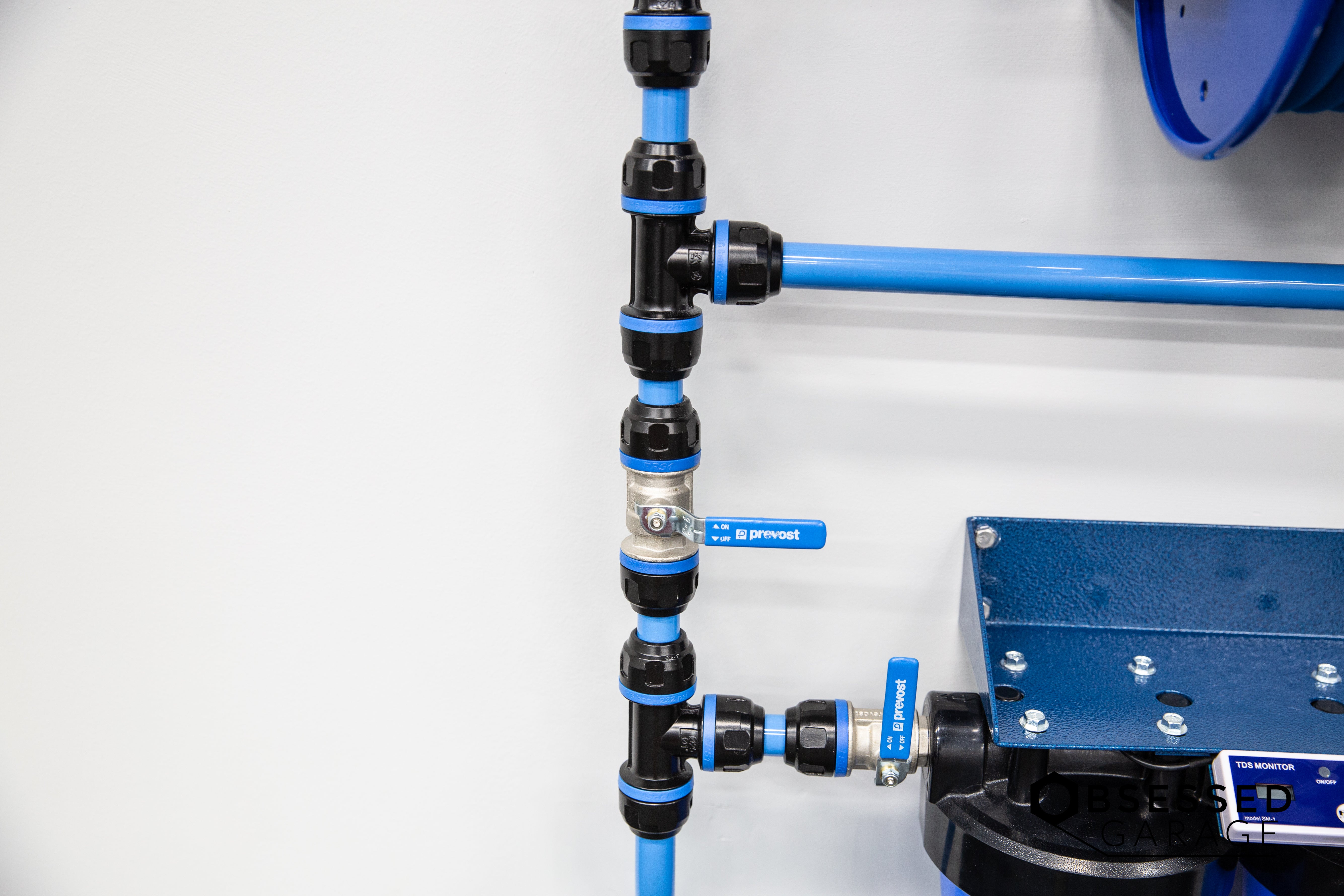 Prevost Piping Kit for CR Spotless Wall Mounted System - Water Filtration Accessory for Spot-Free Car Washing & RV Cleaning