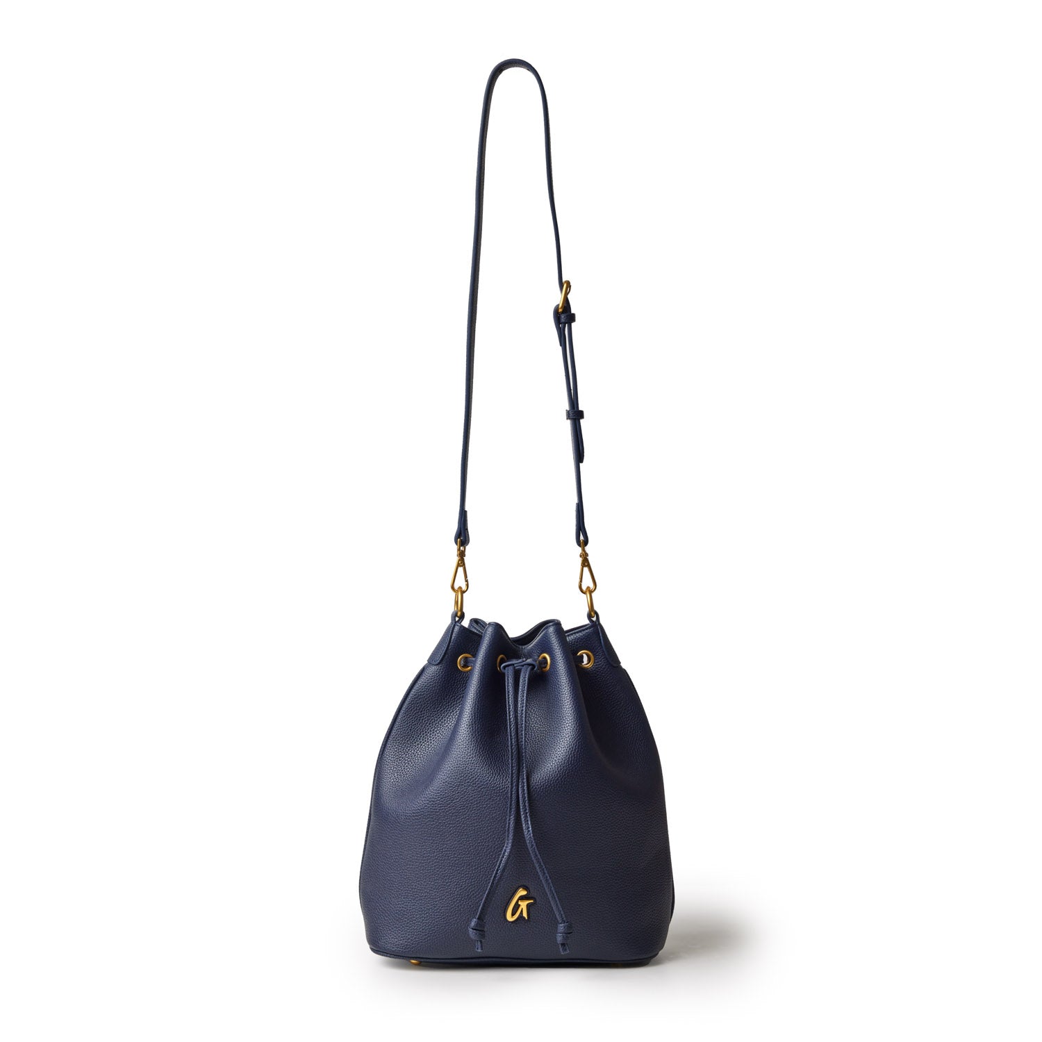 Large Pebble Bucket Bag in Navy Blue - Stylish & Spacious Handbag for Women, Perfect for Work, Travel, and Everyday Use