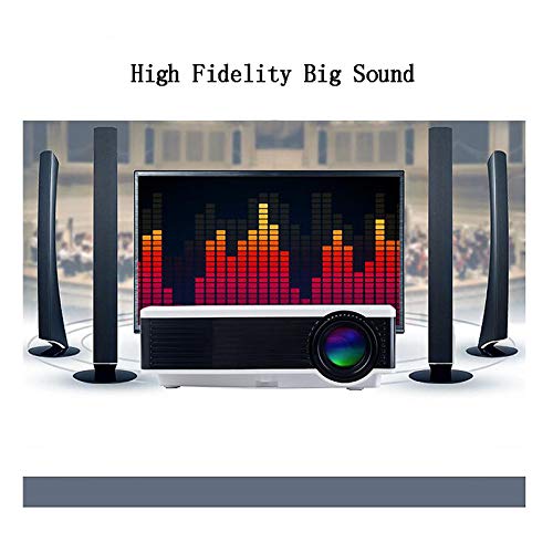 XIAOYUE HD LED Mini WiFi Projector with Built-in Android System - Portable Home Theater Projector for Kids, Movies & 3D Entertainment | Perfect for Family Movie Nights, Classroom Presentations & Outdoor Camping