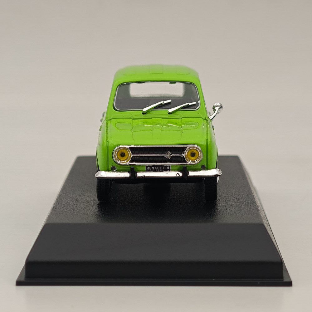 1/43 Scale Norev Renault R4 1972 Diecast Model Car - Limited Edition Green Collectible for Display & French Vintage Auto Enthusiasts
