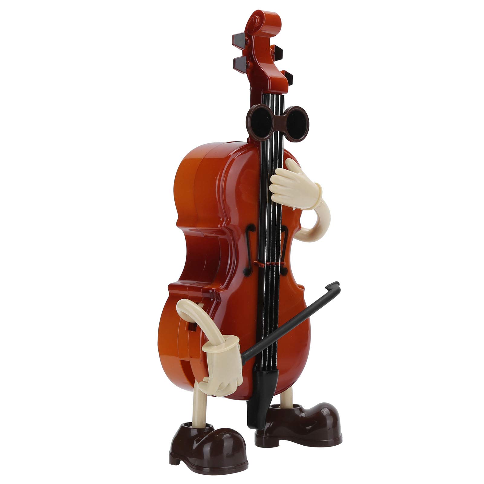 Vintage Hand Crank Music Box - Classic Cello Melody Mechanical Music Box - Perfect Birthday Gift & Home Decor for Romantic Evenings, Wedding Anniversaries & Special Occasions
