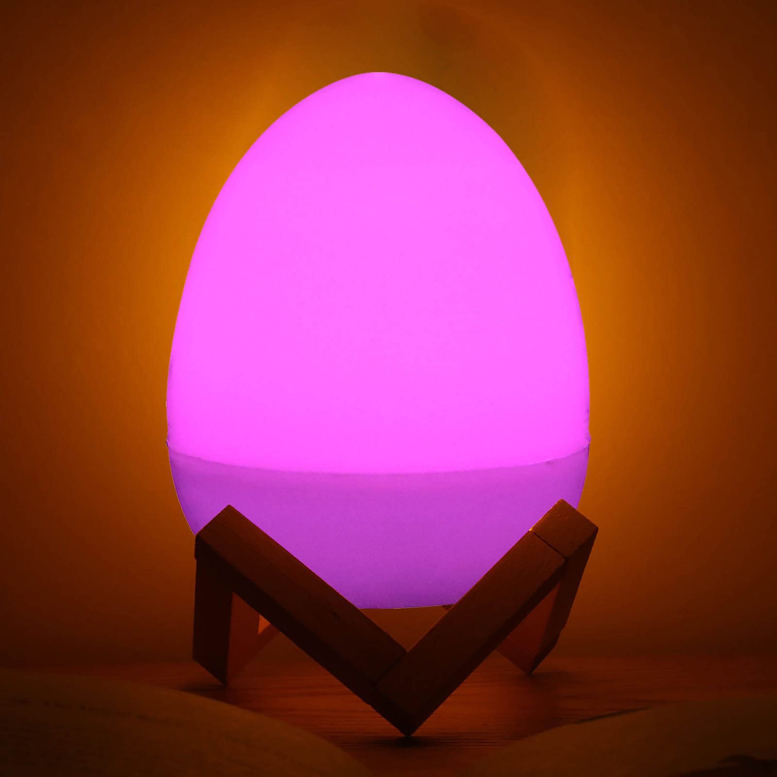 12 Pcs LED Easter Egg Tree Hanging Ornaments - Battery Operated Colorful Plastic Eggs for Easter Decorations - Outdoor, Birthday, Office Party & Home Decor (Hot Pink) - Perfect for Spring Celebrations, Garden Parties and Holiday Festivities