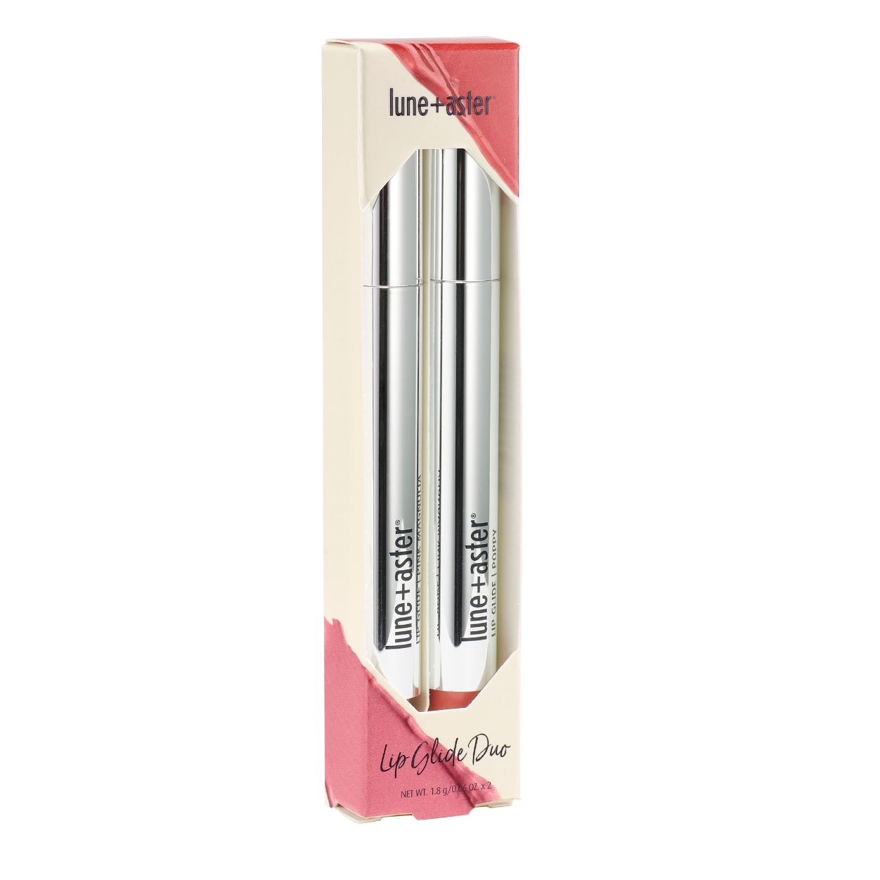 Limited Edition Lip Glide Duo Set - Moisturizing Lip Gloss & Shimmer Balm for Mother's Day Gifts, Date Night & Special Occasions