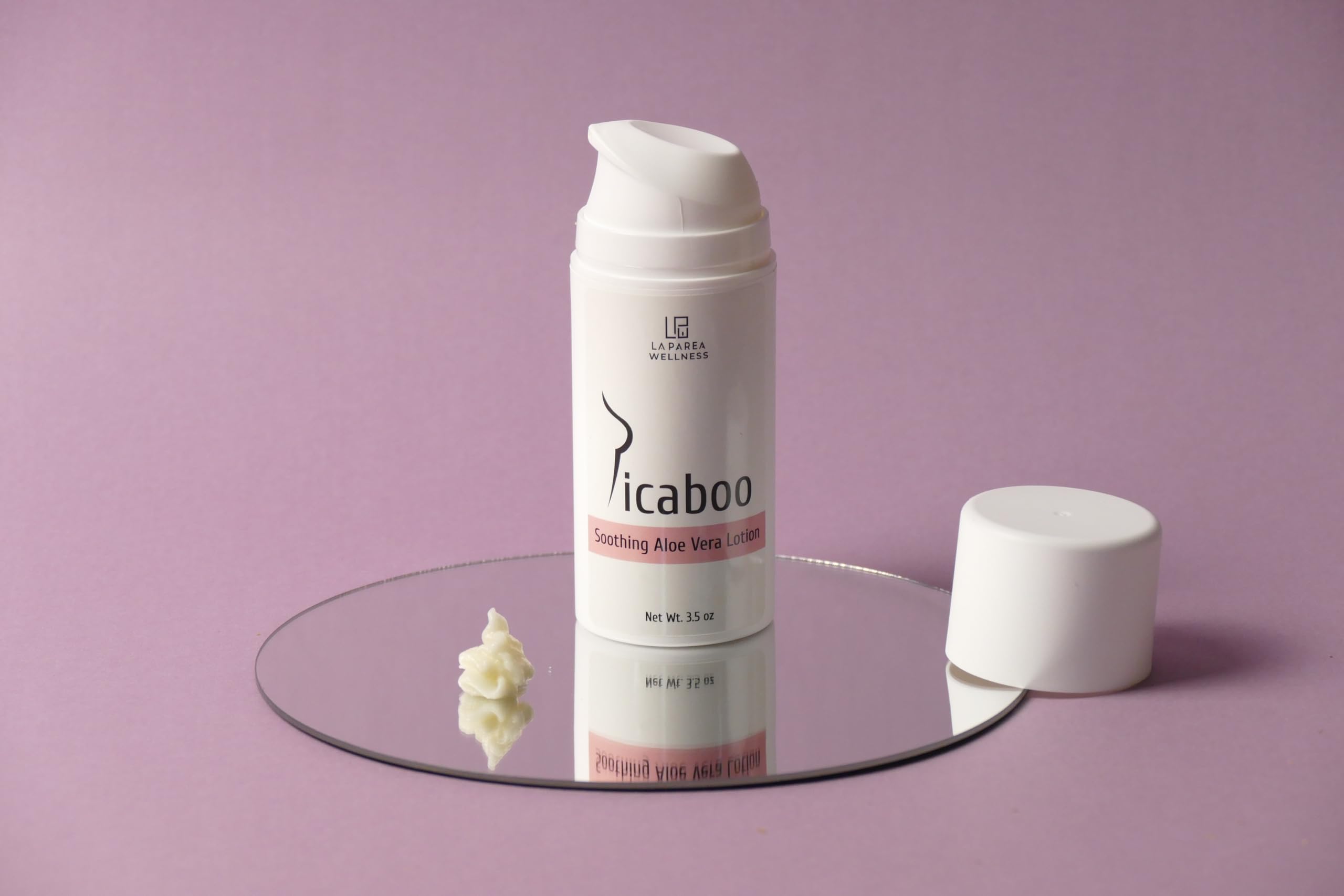 La Parea Wellness Aloe Body Lotion for Chafing & Skin Irritation Relief | Pure Aloe Underboob Deodorant for Women | Soothes Post-Workout, Summer Heat & Sensitive Skin