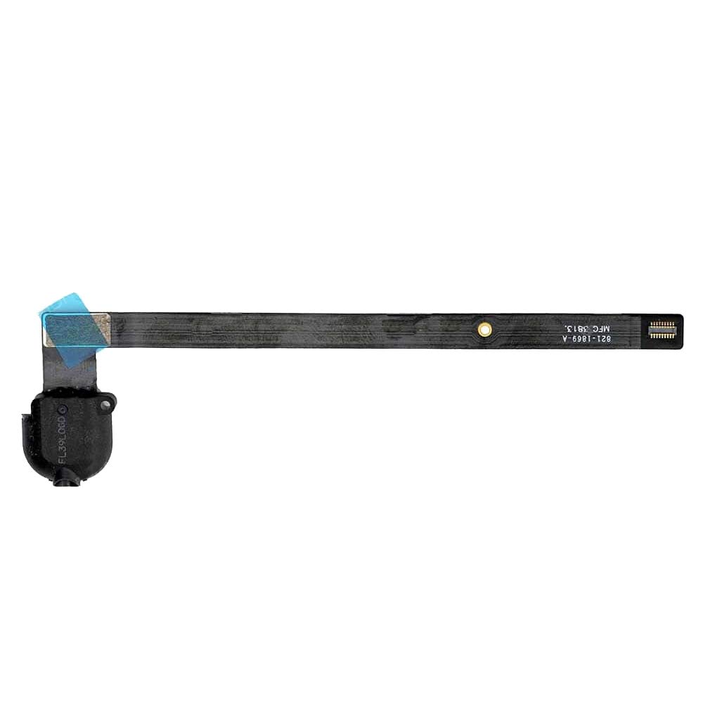 MMOBIEL 3.5mm Headphone Jack Flex Cable Replacement for iPad Air 6th/5th Gen 9.7 Inch - Repair Kit with Tools (Black) | Fix Broken Audio Port for Music, Gaming & Video Calls