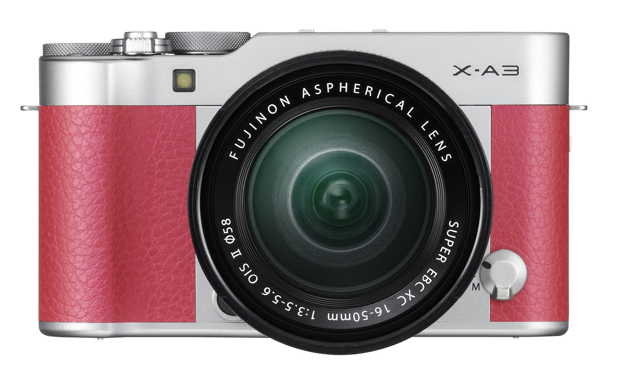 Fujifilm X-A3 Mirrorless Digital Camera with 16-50mm f/3.5-5.6 Lens in Pink - Perfect for Travel, Vlogging & Street Photography