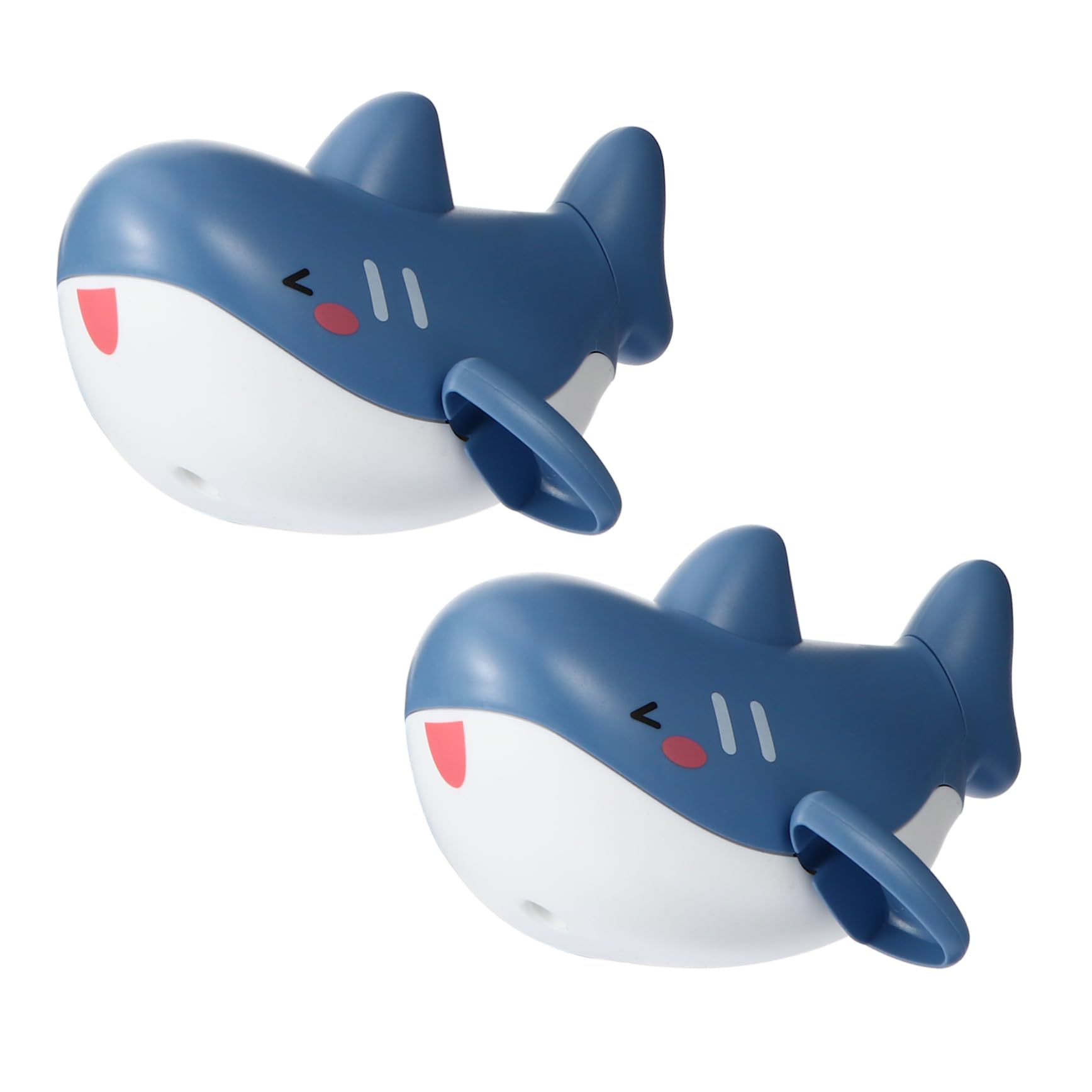 2 Pack Wind Up Shark Bath Toys for Kids - Fun Clockwork Swimming Pool & Bathtub Toys for Toddlers, Girls & Boys - Perfect for Bath Time, Shower Play & Pool Parties