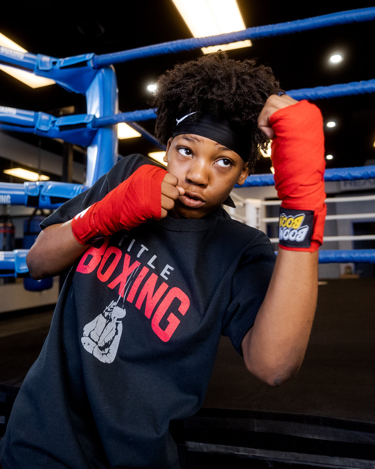 BOOM BOOM Boxing Youth Flex Hand Wraps - Premium Hand Protection for Boxing, MMA & Training - Ideal for Kids & Teens - Perfect for Gym, Sparring & Fitness Workouts