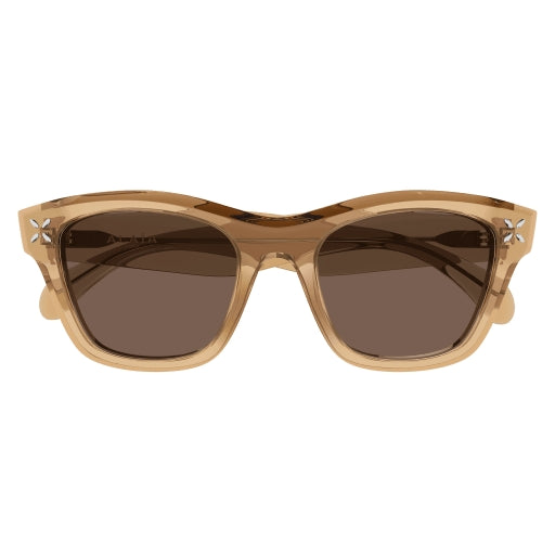 Azzedine Alaia AA0060S Designer Sunglasses for Women - UV Protection, Polarized Lenses, Luxury Fashion Accessory - Perfect for Beach, Driving & Outdoor Activities