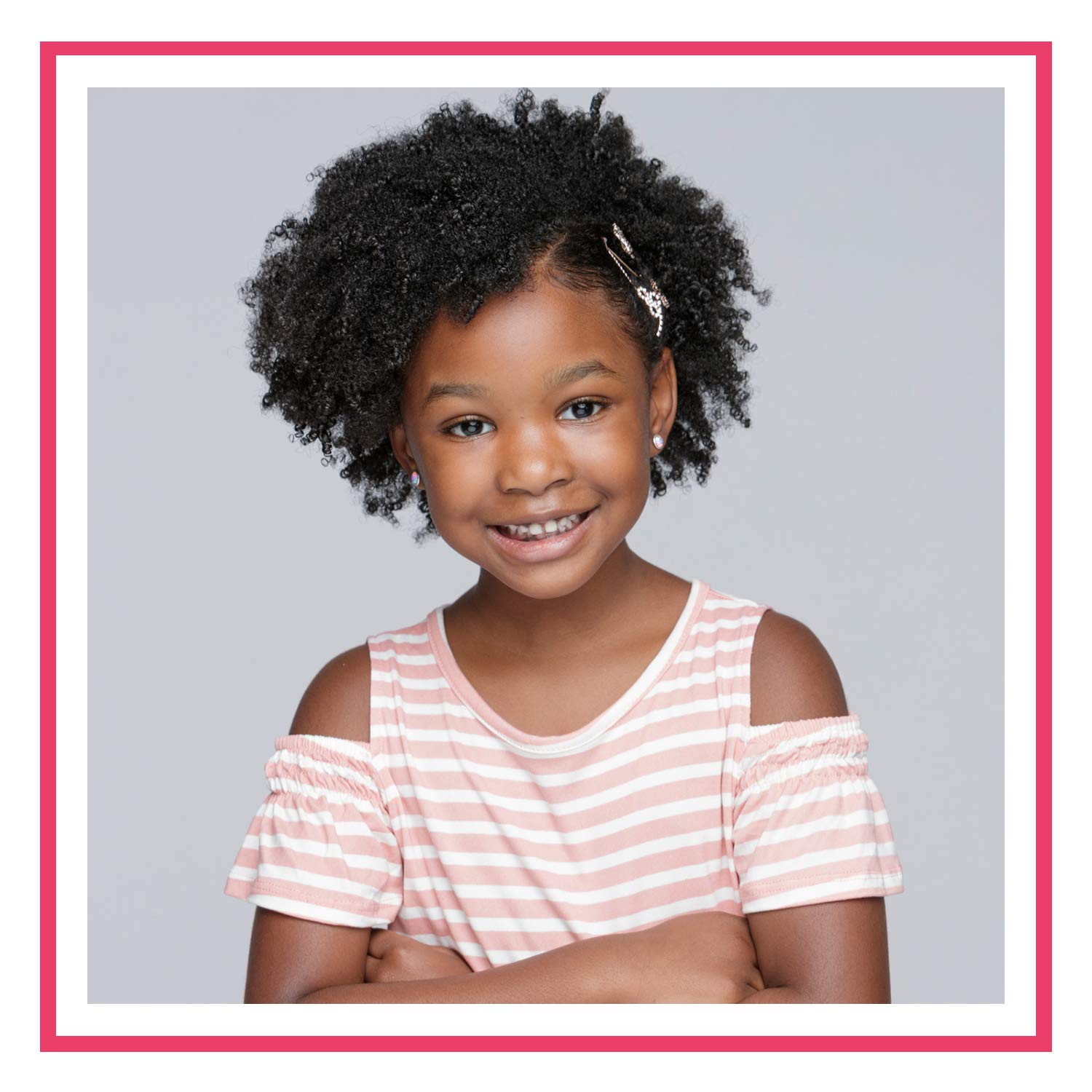 Just For Me Natural Hair Milk Silkening Conditioner - Moisturizing & Detangling for Kids & Adults - Perfect for Curly, Coily & Natural Hair Care