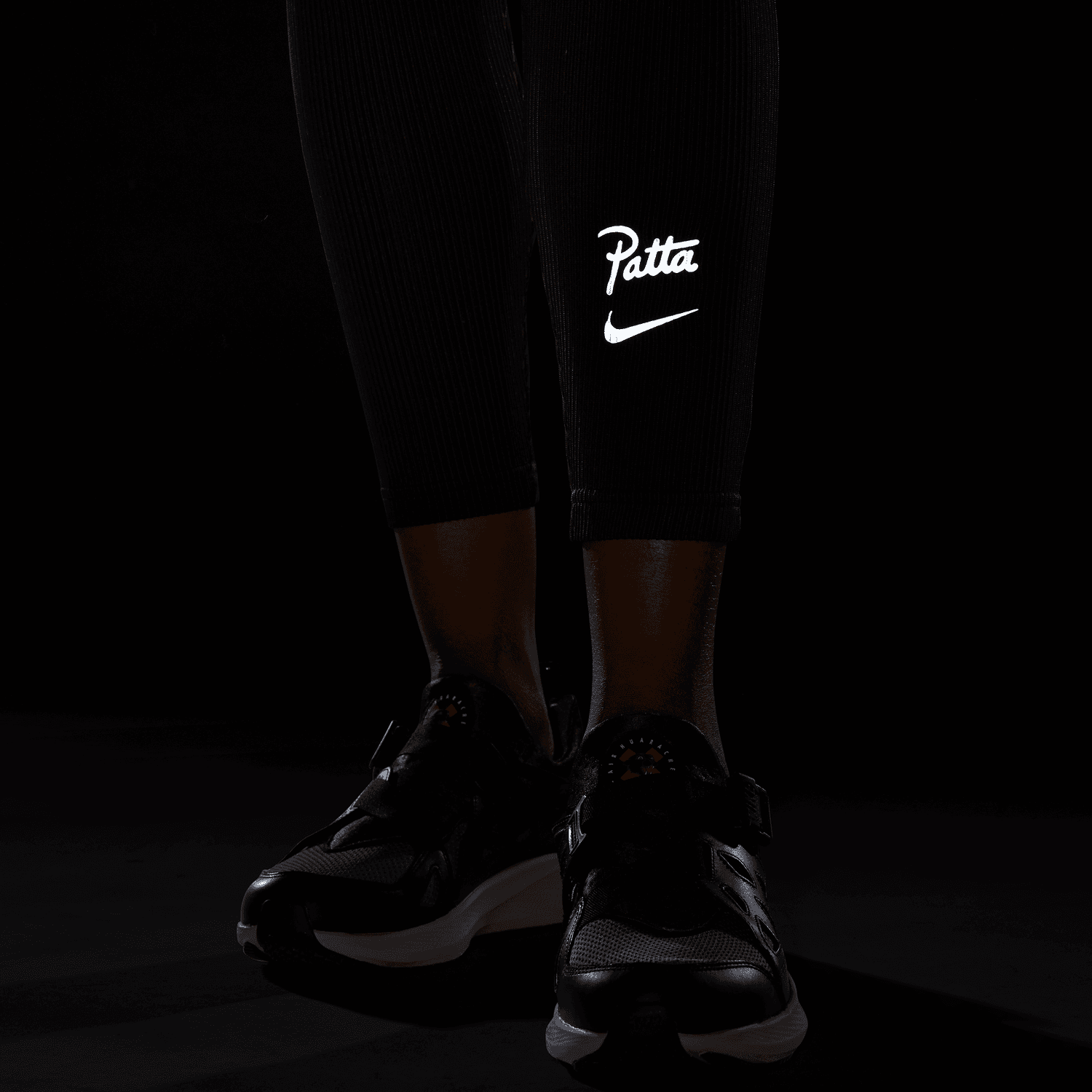 Patta Leggings for Women - High Waist Yoga Pants, Stretchy & Comfortable Workout Leggings (Black) - Perfect for Yoga, Gym, Running & Everyday Wear