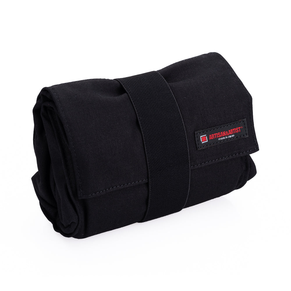 Artisan & Artist ACAM 76 Canvas Wrap Body/Lens Pouch - Black Camera Bag for DSLR & Mirrorless Cameras | Perfect for Travel, Hiking & Outdoor Photography