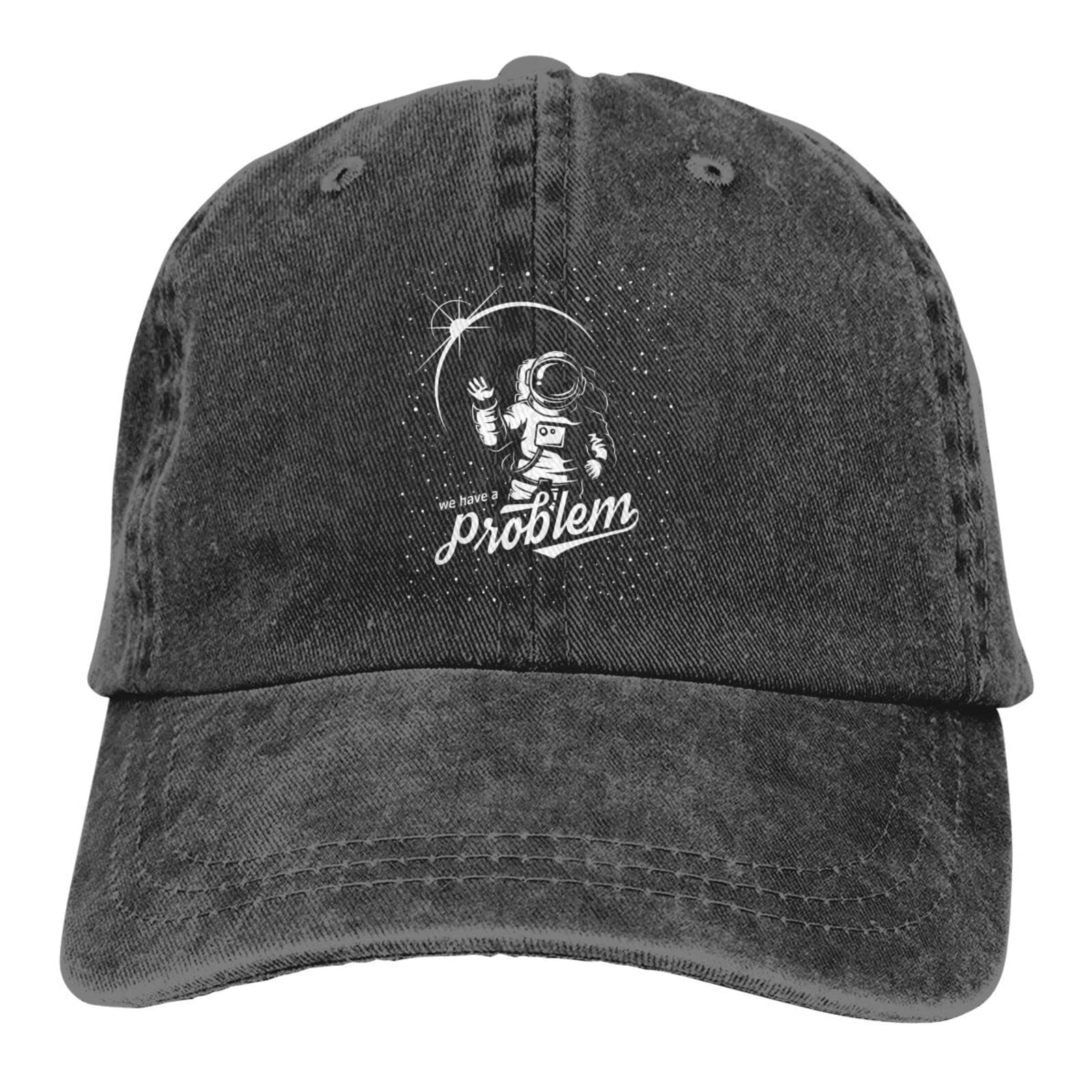 Vintage Washed Denim Baseball Cap for Men & Women - Low Profile Plain Retro Trucker Dad Hat | Casual Wear, Outdoor Sports, Fashion Accessory