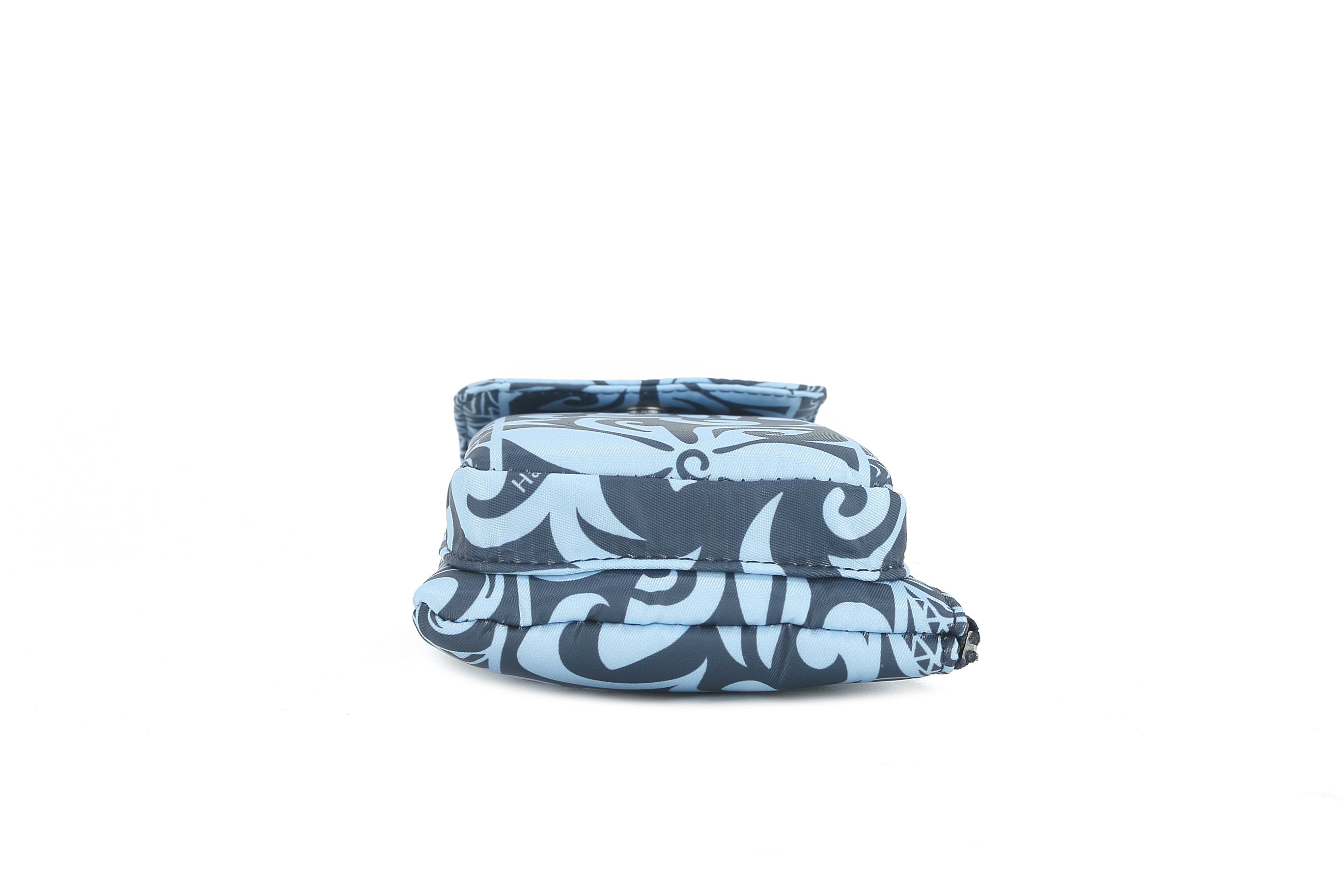 Anna Keʻolu Tapa Tiare Teal Crossbody Phone Wallet for Women - RFID Blocking & Multi-Pocket Design - Perfect for Travel, Shopping, and Everyday Use