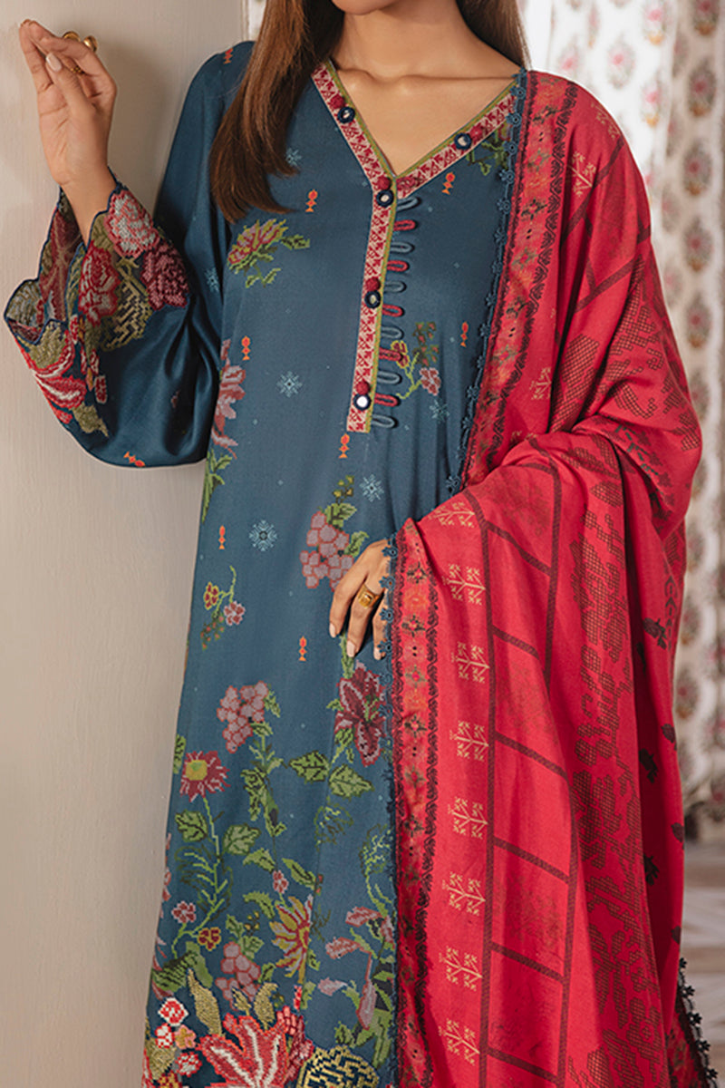 Moroccan Tapestry 3-Piece Linen Suit Set - Bohemian Style Outfit for Women, Summer Beachwear & Vacation Fashion