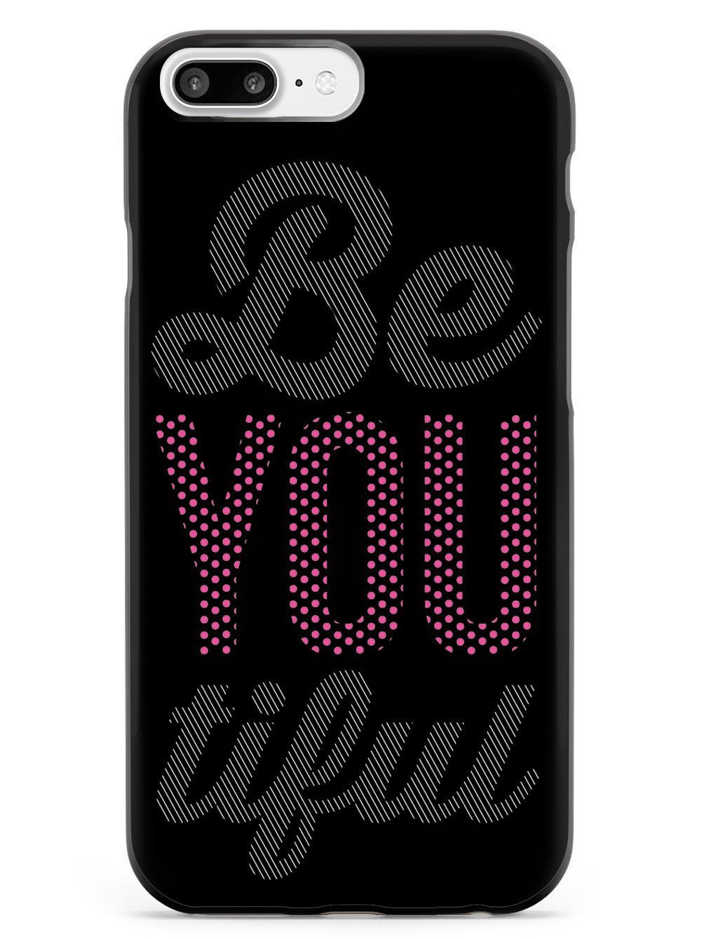 Inspired Cases - Premium 3D Textured Protective Phone Case Compatible with Apple iPhone 7 Plus - Shockproof & Anti-Scratch Cover - BeYouTiful Design - Perfect for Daily Use, Travel & Outdoor Activities