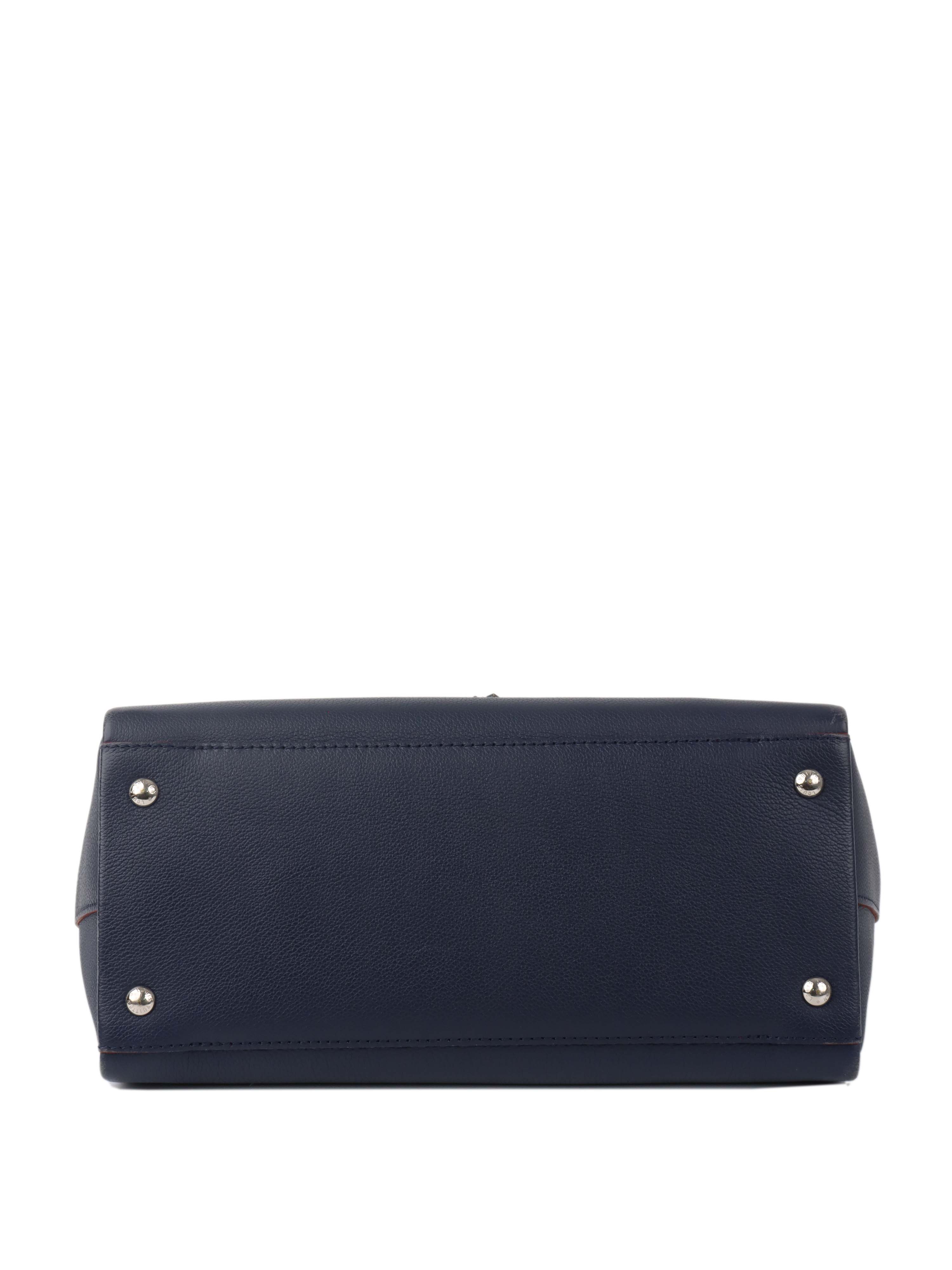 Authentic Louis Vuitton Locke Navy Crossbody Bag - Luxury Designer Handbag for Women | Perfect for Travel, Work & Evening Events