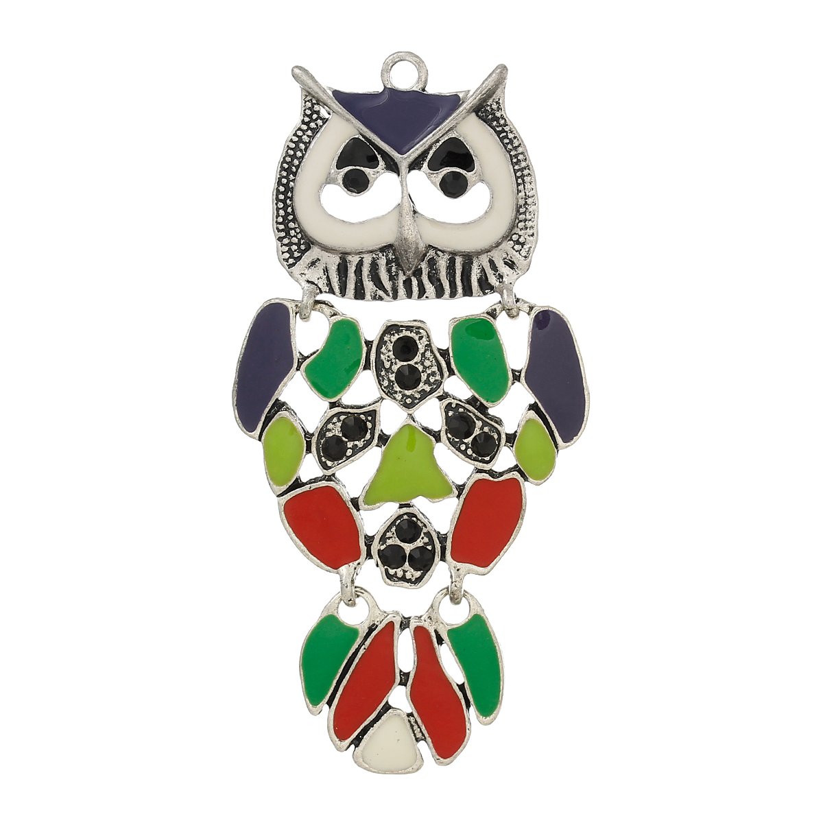 Sparkling Owl Charm Pendant Necklace - Elegant Multi Owl Design Jewelry for Women, Perfect for Parties, Date Nights & Gifts