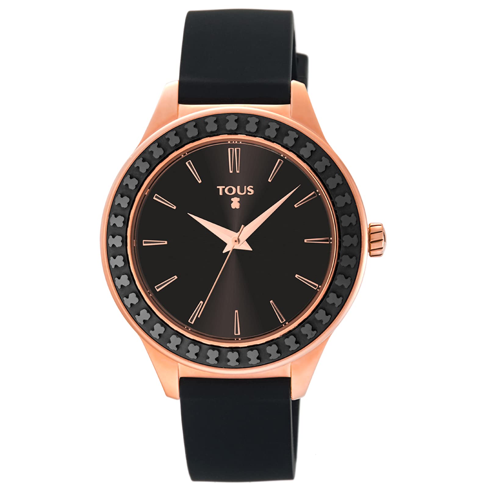 TOUS Straight IPRG 900350365 Women's Silicone Watch - Elegant & Durable for Everyday Wear, Workouts & Casual Outfits