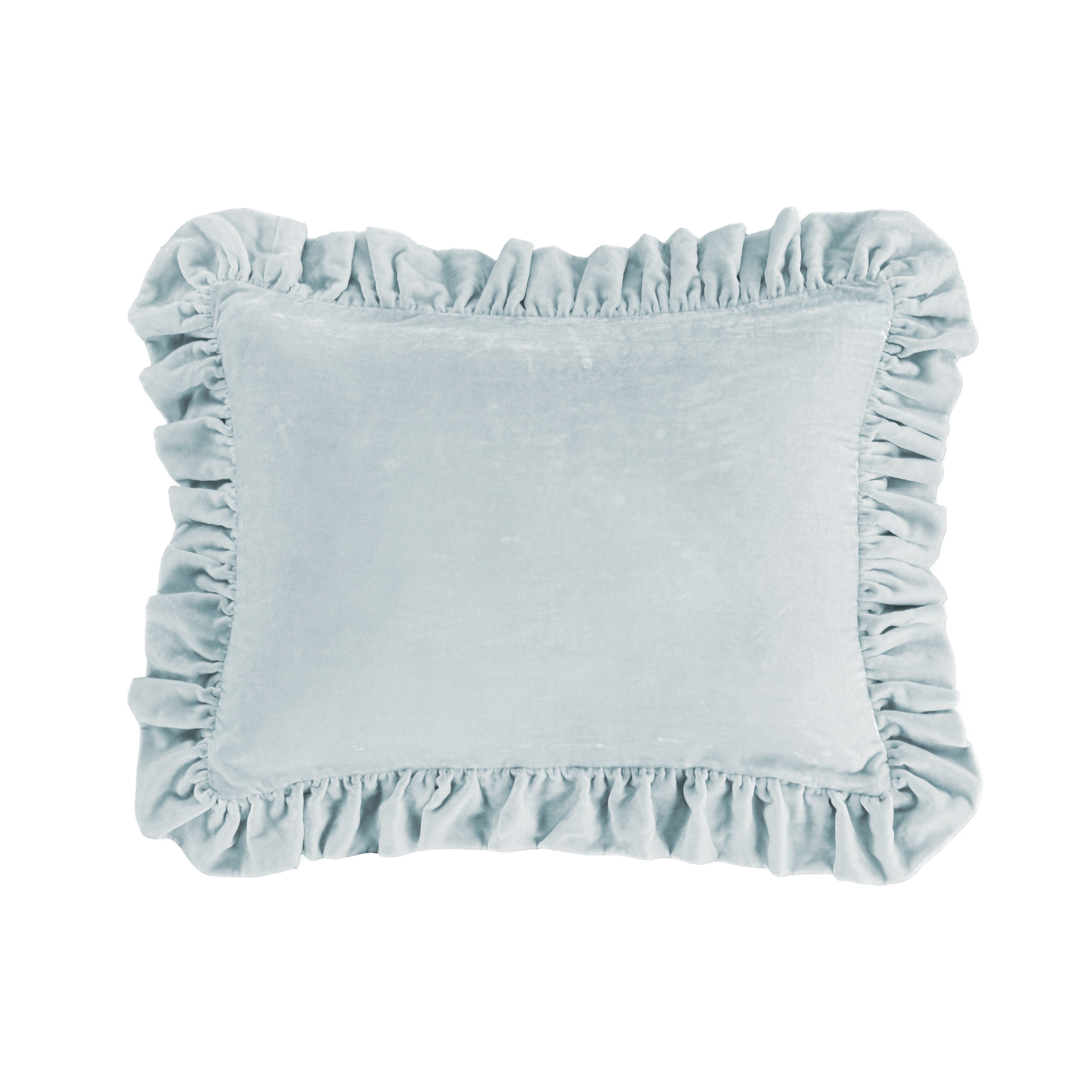 Luxury Stella Faux Silk Velvet Oblong Pillow - Soft Decorative Throw Cushion for Sofa, Bed & Home Decor - Elegant Living Room & Bedroom Accent Pillow