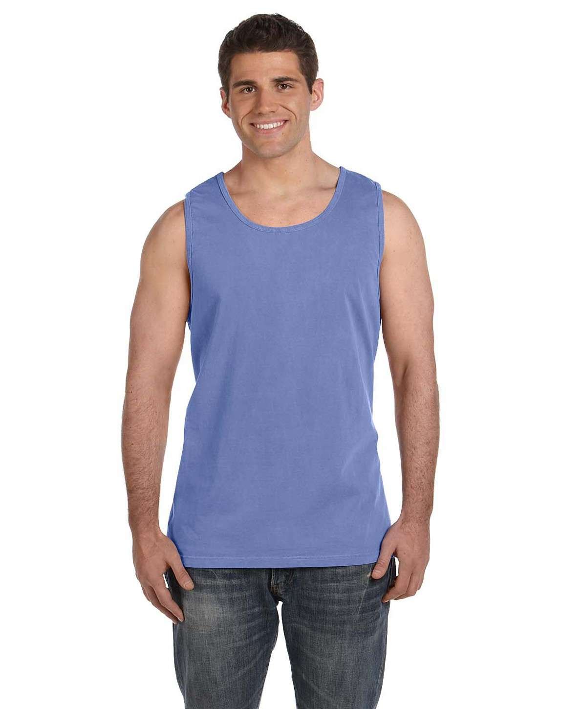 Comfort Colors 6.1 oz Ringspun Garment-Dyed Cotton Tank Top for Women - Soft Casual Wear for Summer, Beach & Lounge