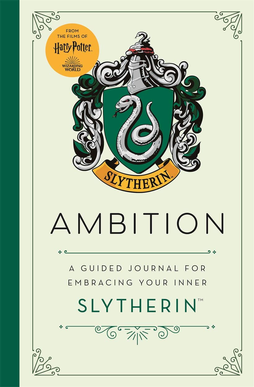 Harry Potter Ambition Guided Journal - Cultivate Your Inner Slytherin | Self-Improvement & Goal Setting Planner for Potter Fans | Perfect for Journaling, Personal Growth & Wizarding World Enthusiasts