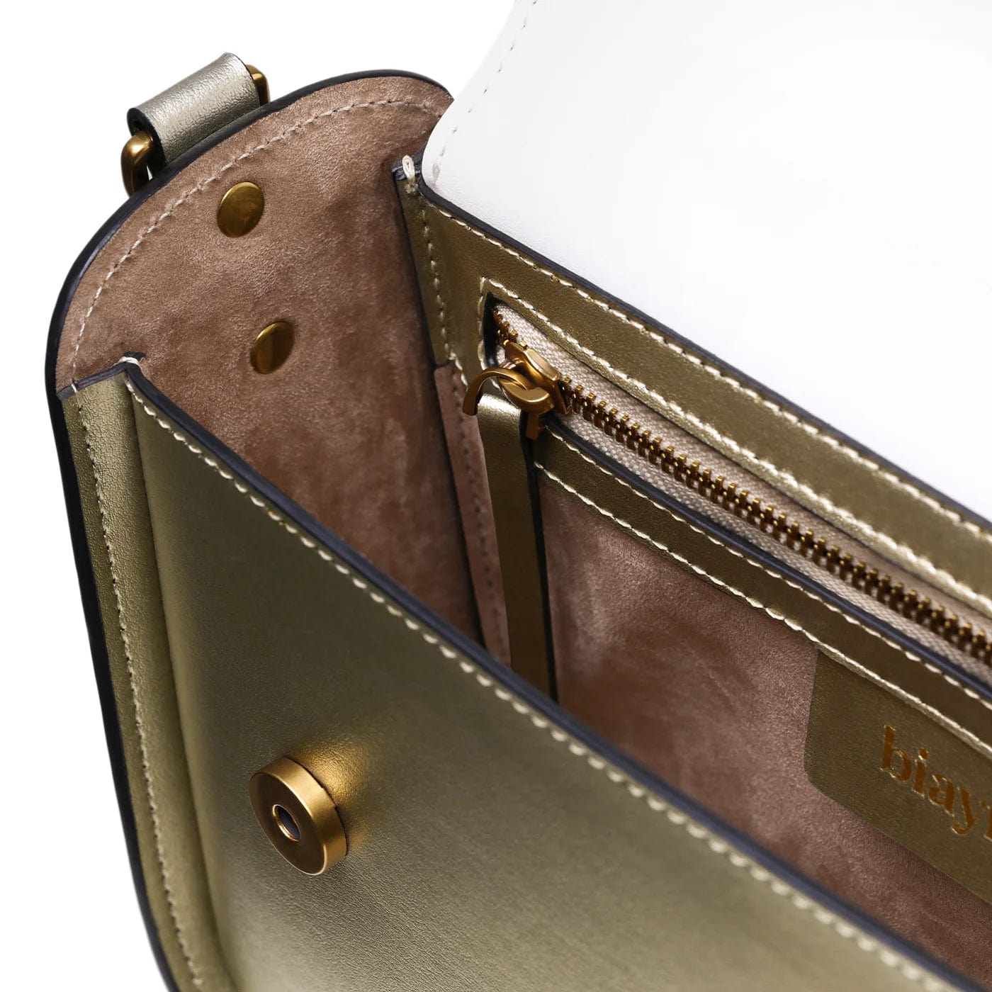 Vegan Cactus Leather Crossbody Bag for Women | Gold | Perfect for Casual Outings, Travel & Everyday Use