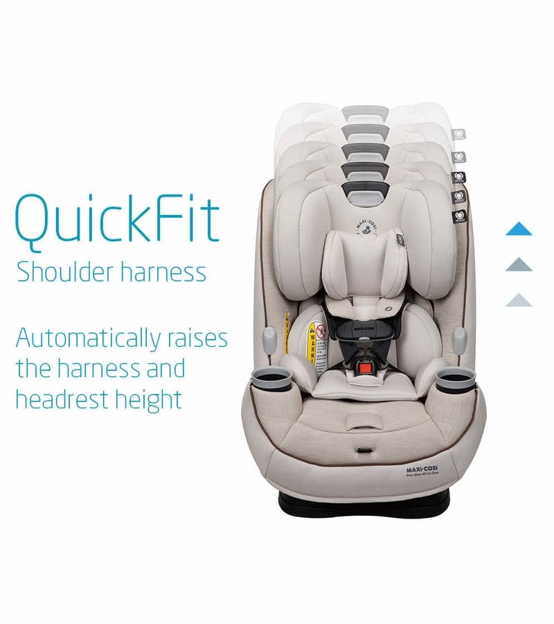 Maxi Cosi Pria Max All-in-One Convertible Car Seat for Infants & Toddlers - 3-in-1 Rear/Front Facing & Booster - Premium Safety & Comfort - Perfect for Travel & Daily Commutes