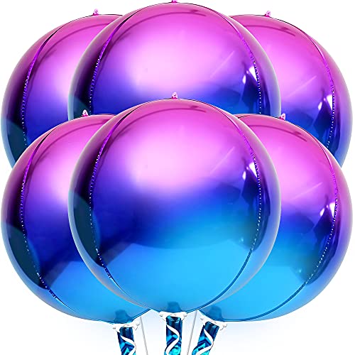 Purple and Blue