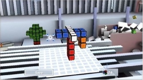 Renewed Rubik's World Puzzle Game for Nintendo Wii - Fun Family Brain Teaser & Party Entertainment
