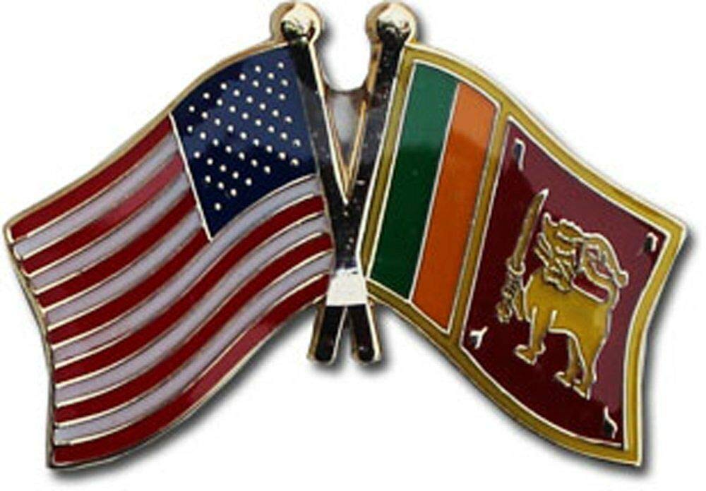 12 Pack USA & Sri Lanka Friendship Flag Hats & Lapel Pins - Patriotic Accessories for Sports Events, Travel, and Cultural Celebrations