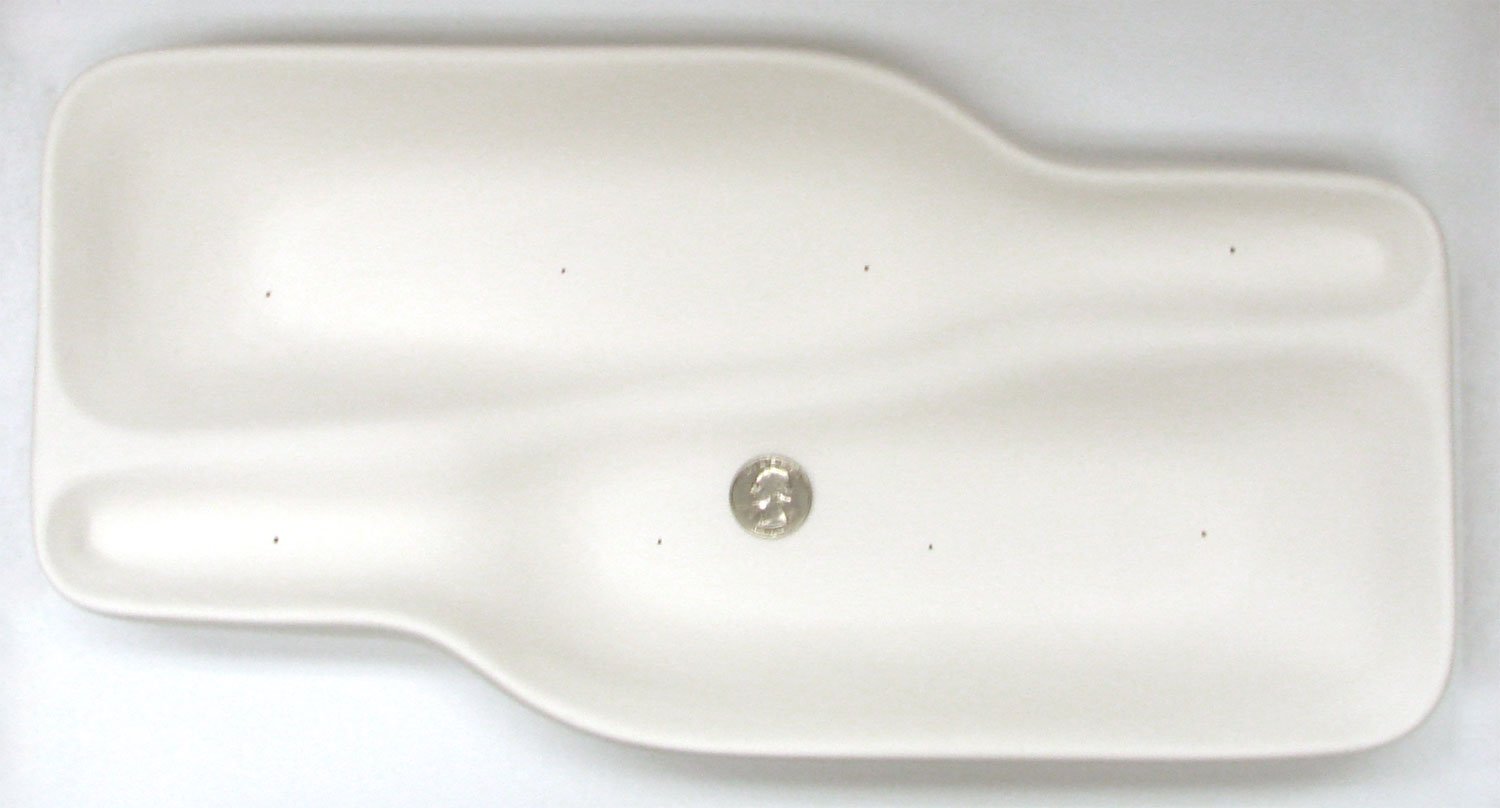 Premium Double Bottle Slump Mold for Glassblowing & Art Projects - Perfect for DIY Crafting, Ceramic Making, and Glass Art Creations
