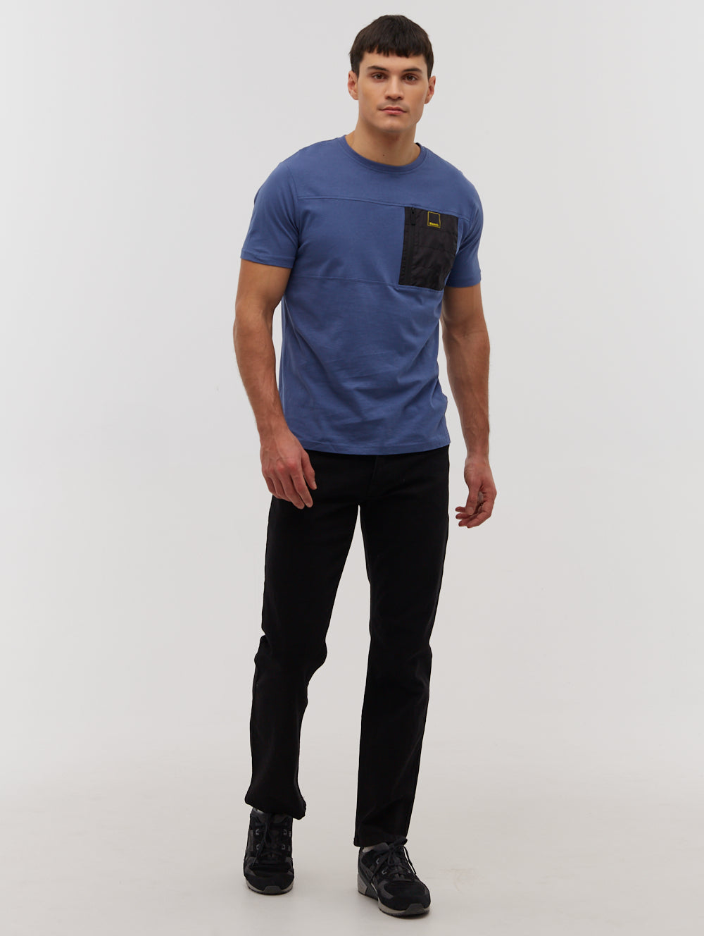 Sandbach Men's Casual Chest Pocket T-Shirt - Comfortable Cotton Tee for Everyday Wear, Work & Outdoor Activities
